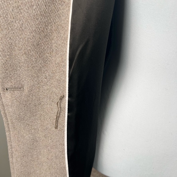 Calvin Klein Beige Women's Wool Blend Coat - Picture 9 of 9